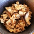 あっこ٭♫'s cooksnap of when they made ガリバタチキンとキノコの炊き込みごはん.