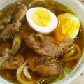 梨パフェ♪'s cooksnap of when they made 美味しい！うどんのつゆ＆肉うどん.