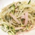 エルフ犬's cooksnap of when they made もやしとキュウリのナムル.