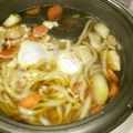 炊飯器ホットケーキ's cooksnap of when they made 鍋焼きうどん.