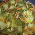 ちょぎちゃん's cooksnap of when they made 簡単♪　山東菜と　椎茸　長葱の　中華煮！.