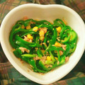 noca＠'s cooksnap of when they made ピーマンとツナの白だし炒め.