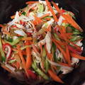 はらぺこﾏﾏ's cooksnap of when they made きゅうりとささみの中華サラダ.