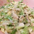 hmaotabiga's cooksnap of when they made 簡単めちゃ旨！キャベツのマヨソースサラダ.