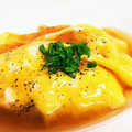 Yutanpo358's cooksnap of when they made 炊き込みご飯で和風オムライス☆.