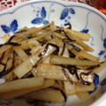 クックPXOXSL☆'s cooksnap of when they made 大根の皮の塩昆布炒め.