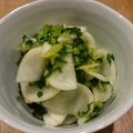 クックBR1CLD☆'s cooksnap of when they made かぶの浅漬けゆず風味.