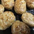 ihinashi's cooksnap of when they made うちの定番！中フワッな鳥ももつくね♡.