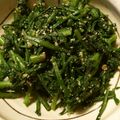 プリティショコラ's cooksnap of when they made 薬膳レシピ「春菊のクルミ和え」.