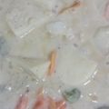プップクプーちゃんの's cooksnap of when they made 肉なしルーなし　ホワイトシチュー.