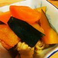 TMY☆86's cooksnap of when they made シーチキンとカボチャの煮物☆.