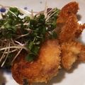 smile☆☆'s cooksnap of when they made 鶏もも肉のクレソルパン粉の揚げ焼き.