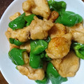 ＮＯＲＡＲＩ's cooksnap of when they made 揚げ鶏とピーマンの甘辛炒め.