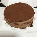 佐藤導明's cooksnap of when they made クルミ入り♪チョコレートケーキ.