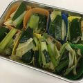 gomadachs's cooksnap of when they made 大量消費！長ネギのバタ粉チーズ♡.