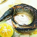 ユーロン's cooksnap of when they made 焼けたら丸皿へ♪サンマの丸焼き.