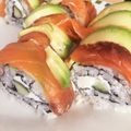 らーてぃん's cooksnap of when they made 節分に♪アボカド＆サーモン巻き寿司.