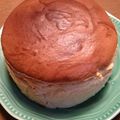 ろったんぐる's cooksnap of when they made 甘さ控えめスフレチーズケーキ.