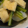 えびえり's cooksnap of when they made かぶと油揚げの煮物.