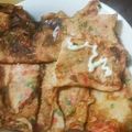 こた梅's cooksnap of when they made ズボラの！くるくるお好み焼き.