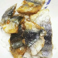かずは☆彡's cooksnap of when they made 秋刀魚の蒲焼き★秋刀魚の手開きで簡単調理.