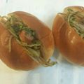 yukiyukin☆'s cooksnap of when they made お花畑のマルちゃん焼そばサンド.