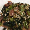 tamakichi5's cooksnap of when they made 大根葉とハムのきんぴら.