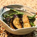 タモちゃん's cooksnap of when they made 揚げなすといんげんの胡麻和え♡.