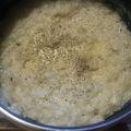 ナナホシテントウ's cooksnap of when they made 濃厚★豆乳チーズリゾット.