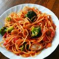 greentmt's cooksnap of when they made トマト缶で！簡単ひと鍋パスタ.