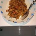 お料理オンチ's cooksnap of when they made 簡単★ジャンバラヤ風炒飯★.