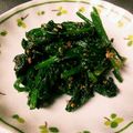 クック6T6ZBM☆'s cooksnap of when they made ほうれん草と人参の胡麻和え.