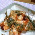 watyami's cooksnap of when they made いわしのキムチ巻きフライ.