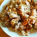 ladyamo's cooksnap of when they made 簡単、ささっと納豆チャーハン.