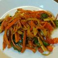 うっち～H's cooksnap of when they made 野菜のせ、めかじきのソテー.