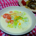 にゃにゃ☆☆☆'s cooksnap of when they made ✿海老と筍と白菜のクリーム煮✿.