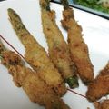 パパの手料理☆'s cooksnap of when they made 肉巻きアスパラ&れんこんフライ.