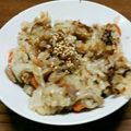 ピーちゃんの友達's cooksnap of when they made フライパンで！簡単☆鶏の炊き込みご飯.