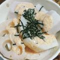 まりもＳＰ's cooksnap of when they made かぶと里芋とレンコンの明太マヨかけサラダ.