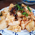 タルタルチキン南蛮's cooksnap of when they made かぶと卵のキムチ炒め.