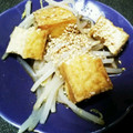 りょうびん's cooksnap of when they made 厚揚げの中華風もやしサラダ.