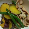 とりっぴぃた's cooksnap of when they made さつまいもと豚肉の煮物♡.