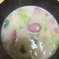 ブ〜ちゃん's cooksnap of when they made 白菜のトロトロクリームスープ.