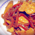 ちまてぃ〜's cooksnap of when they made 鶏皮とごぼうのきんぴら風.