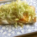 きらり流れ星's cooksnap of when they made 目玉焼きon！バジル風味キャベトースト.
