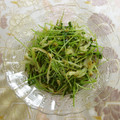 ☆Rokko☆'s cooksnap of when they made 豆苗とさきいかのガーリック炒め.