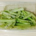 xぶぅx's cooksnap of when they made 【簡単おつまみ⑤】ブロッコリーの茎ナムル.