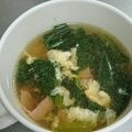 tukiyo★'s cooksnap of when they made 簡単♪小松菜スープ.
