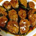 楽笑everyday's cooksnap of when they made ピーマン肉づめしょうが餡かけ.