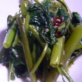 ＴＯＭＯＷＡＴ's cooksnap of when they made 空芯菜の炒め物♪.